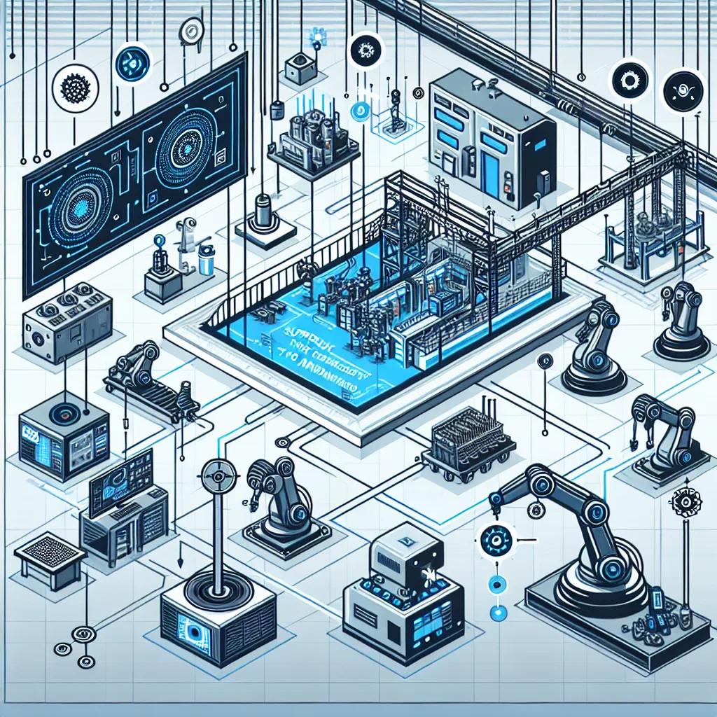 Diagram illustrating Supply Chain Integration Through M2M in the context of Industry 4.0 and Manufacturing