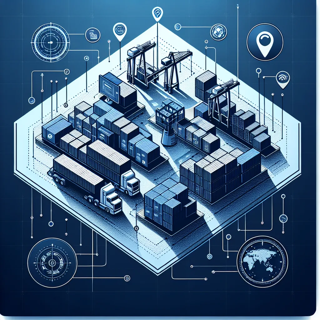 Diagram illustrating Real-Time Monitoring and Sensor Networks in the context of Logistics and Fleet Management