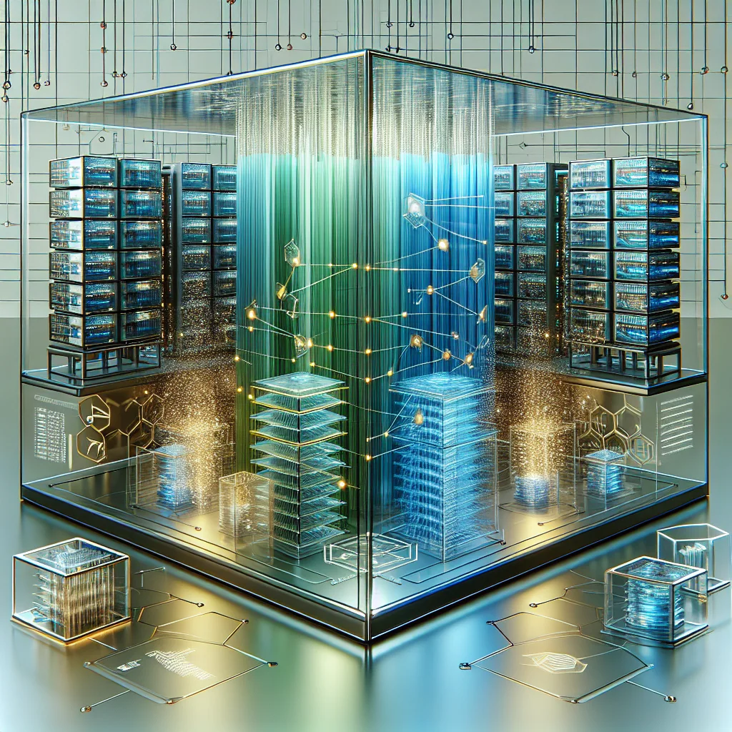 Digital vault with color-coded data streams and hexagonal security shields illustrating M2M data privacy compliance
