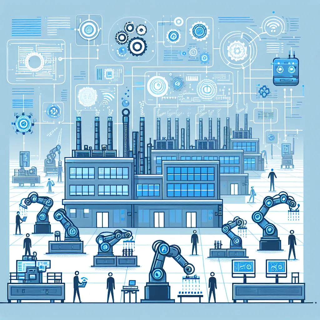 Diagram illustrating M2M Integration in Quality Control Processes in the context of Industry 4.0 and Manufacturing