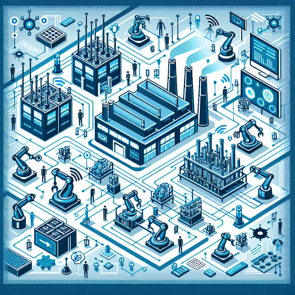 Diagram illustrating Connectivity and Communication Protocols in the context of Industry 4.0 and Manufacturing